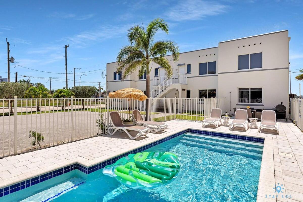 Free Parking, Bay View, Pool, Step To Beach ハリウッド エクステリア 写真